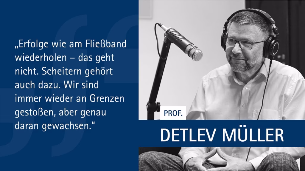 Unternehmer(Zukunfts)Talk mit Prof. Dipl.-Ing. Detlev Müller