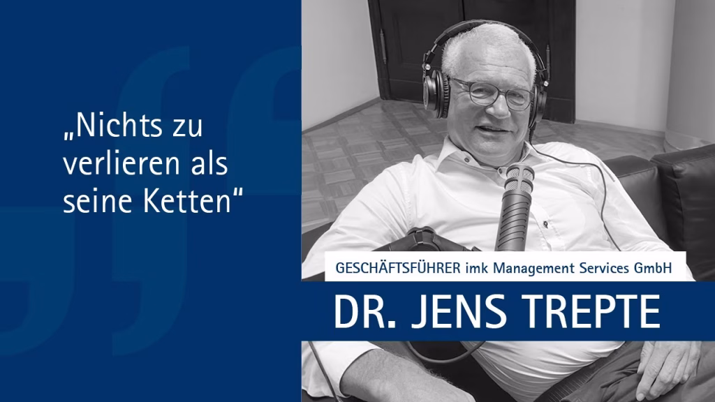 Unternehmer(Zukunfts)Talk - DURCH WANDEL ZUM ERFOLG - Dr. Jens Trepte