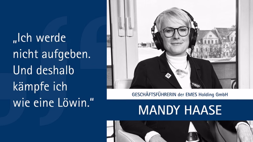 Unternehmer(Zukunfts)Talk - KÄMPFEN WIE EINE LÖWIN - Mandy Haase