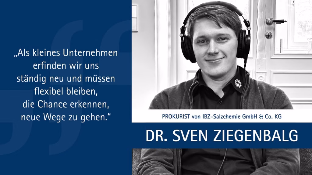 Unternehmer(Zukunfts)Talk - BREIT IN DER NISCHE - Dr. Sven Ziegenbalg