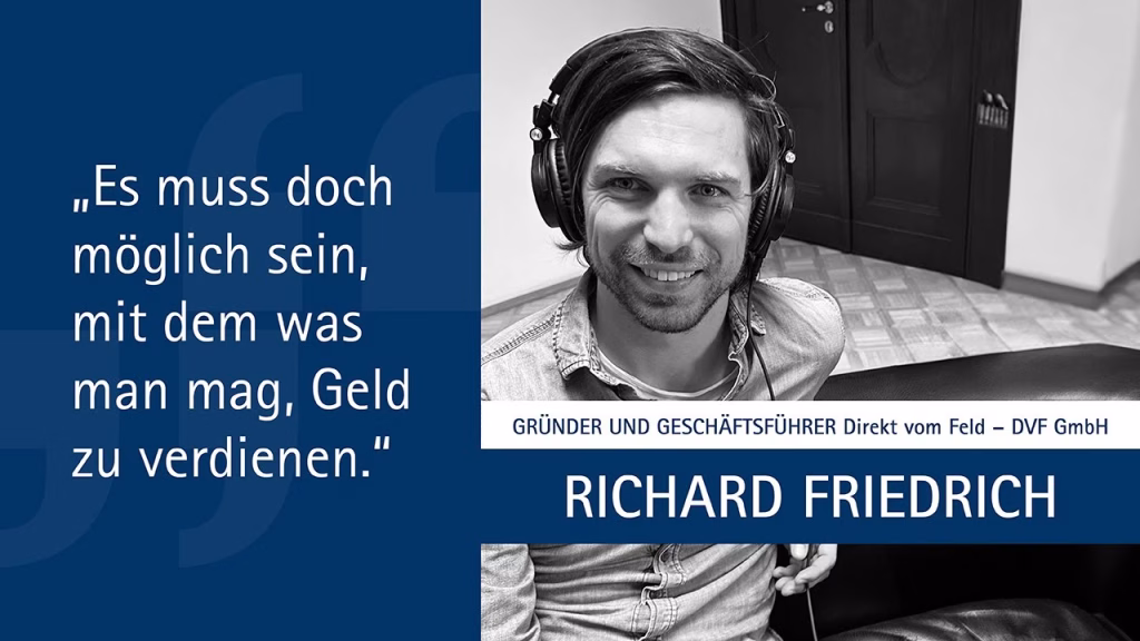 Unternehmer(Zukunfts)Talk - VERGANGENHEIT TRIFFT ZUKUNFT - Richard Friedrich