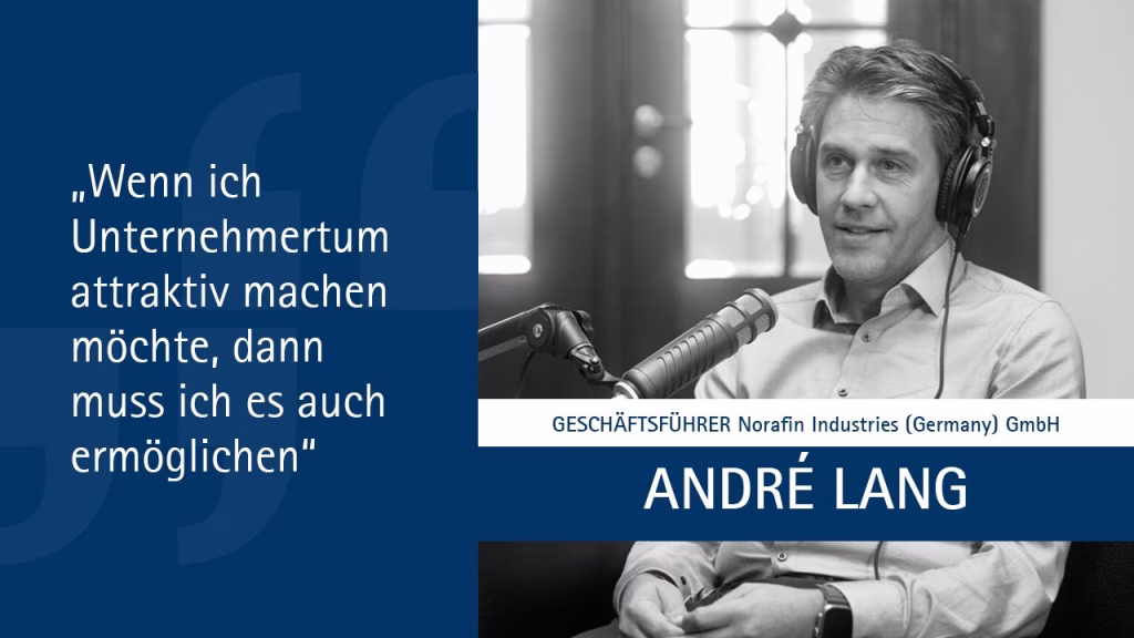 Unternehmer(Zukunfts)Talk - VOM ERZGEBIRGE IN DIE WELT - André Lang